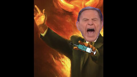 When the psychotic Kenneth Copeland was begging for a vaccine…