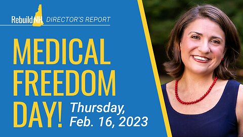Director's Report: Medical Freedom Day at the State House