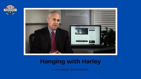 Hanging with Harley - V & Harley Schlanger