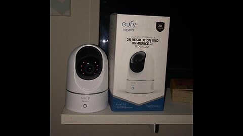 eufy Security, 2K Indoor Cam Pan & Tilt 2-Cam Kit, Plug-in Security Indoor Camera with Wi-Fi, I...