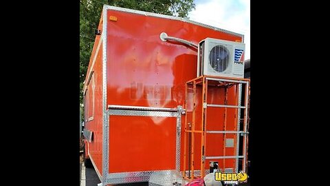 2021 - 8' x 20' Street Food Concession Trailer with Pro-Fire System for Sale in Georgia