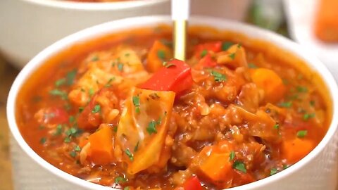 cabbage roll soup recipes video ,,,,