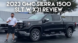 2023 GMC Sierra 1500 SLT w X31 Package Review