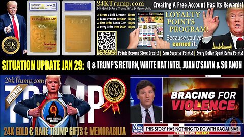 SITUATION UPDATE Jan 31! A FINAL SOLUTION! White Hat Intel! Trump's RETURN! SG An0n, 0'Savin! WOW!