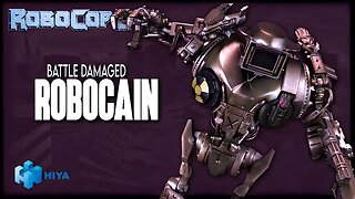 Hiya Toys Robocop 2 Battle Damaged Robocain Exquisite Mini @TheReviewSpot