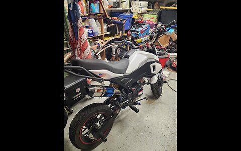 Grom 125cc clone 9000rpm flame out CDI!!! No BS!!