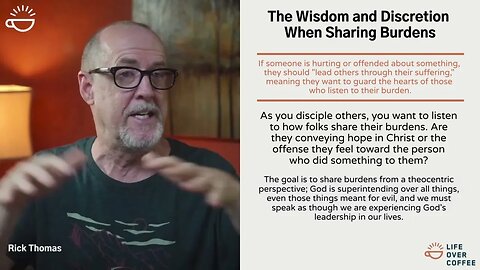 The Wisdom and Discretion When Sharing Burdens