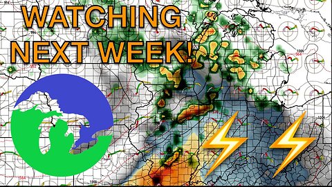 Severe Weather Potential Targets the Great Lakes Tuesday/Wednesday