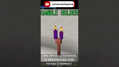 Candle Holder | Minecraft