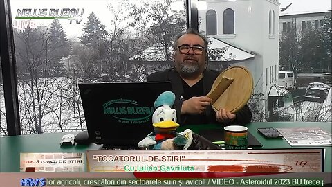 LIVE - TV NEWS BUZAU - TOCATORUL DE STIRI, cu Iulian Gavriluta. Azi despre Buzaul a intrecut Ucra…