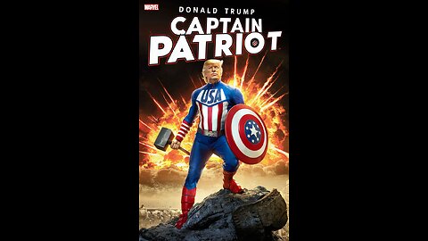 Introducing Captain Patriot: Donald Trump's Superhero Alter Ego! #maga #comedy #comic #donaldtrump