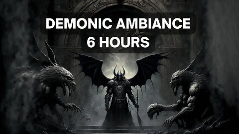 Dark Chilling Demonic Ambiance: A 6 Hour trip to hell