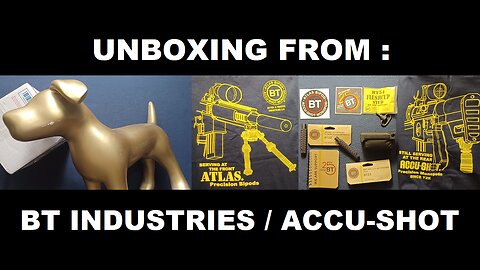 UNBOXING: BT INDUSTRIES, ACCU-SHOT, ATLAS various items