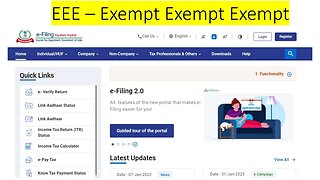 EEE – Exempt Exempt Exempt