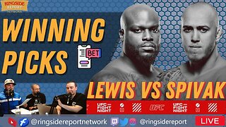 UFC Fight Night: Lewis vs Spivak | Predictions | Live Stream 🥊