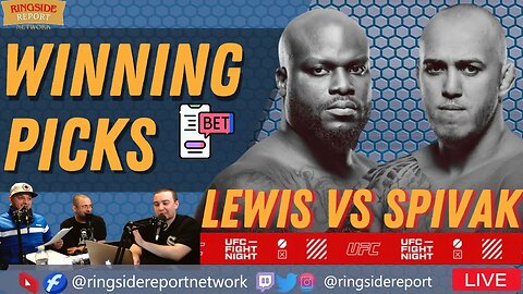 UFC Fight Night: Lewis vs Spivak | Predictions | Live Stream 🥊