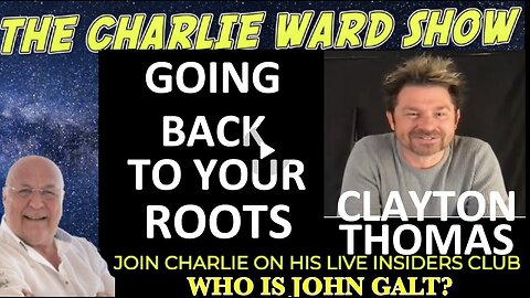 CHARLIE WARD GETS BACK TO HIS ROOT W/ CLAYTON THOMAS. THE WORLD IS CHANGING.