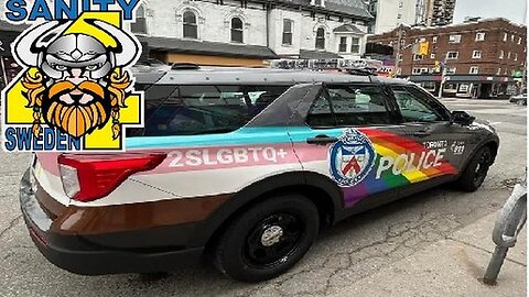 Embarrassing (?) police car in Toronto