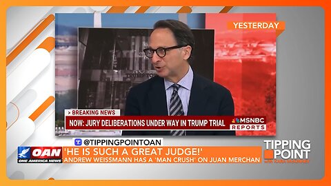 Mueller's 'Pitbull' Has a 'Man Crush' on Judge Merchan | TIPPING POINT 🟧