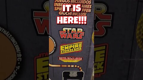 WE GOT THE STAR WARS ARCADE1UP! IT IS HERE!!