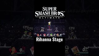 Rihanna vs Mario, Luigi and Captain Falcon