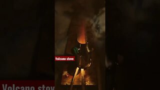 Volcano stove in action -KELLY KETTLE