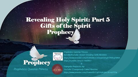 Gifts of the Holy Spirit Prophecy