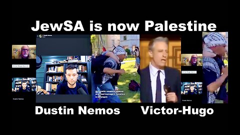 Dustin Nemos Victor Hugo College Protest Show World Free Speech Is Dead In Jewnited States Of Israel