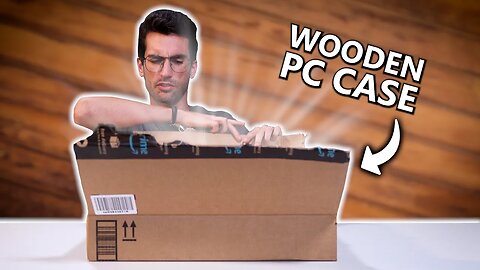 Building in the WEIRD CyberWood mATX PC Case