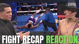 Navarrete Dropped NEARLY Stopped - KO's Wilson | SAVED By Ref? Valdez NEXT? Fight RECAP & Reaction