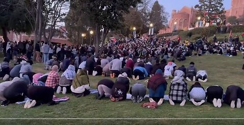 NO Praying to Jesus, but UCLA students pray to Allah