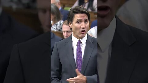 Trudeau's asked about McKinsey… starts talking about Bitcoin?