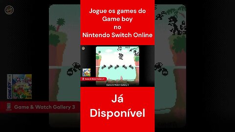 Game Boy no Nintendo Switch Online - #shorts