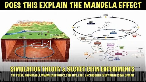 Simulation Theory & Secret CERN Experiments