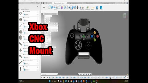 Xbox Controller CNC 40mm pole Mount for mach3 and LinuxCNC