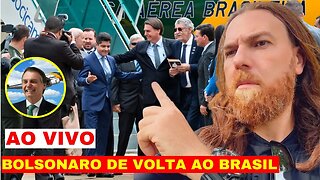 AO VIVO AGORA BOLSONARO DE VOLTA AO BRASIL POR ESSA ELES NÃO ESPERAVA REVIRAVOLTA TOTAL CASA CAIU!