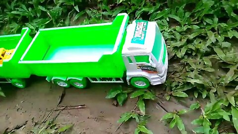 Long Truck Full of Toys, Car Toy Excavator, Ambulance Car Toy, Bus, Police, Firefighter