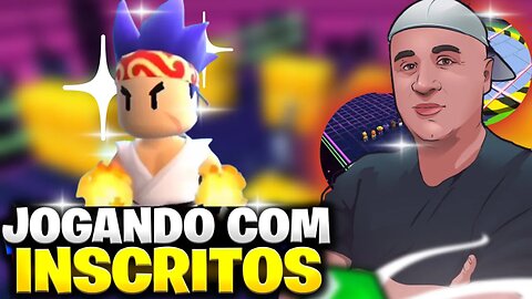 🔴 LIVE STUMBLE GUYS | AO VIVO NOVA ATUALIZAÇÃO 45 SALINHA BLOCK DASH #40k