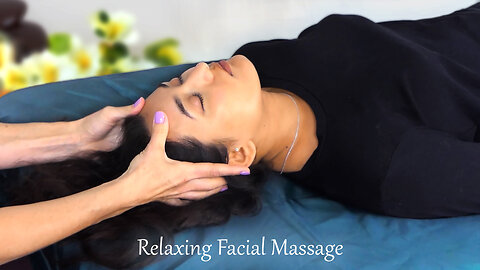 Instant Jaw & Face Relief! Massage Therapy for Glowing Skin, Ultra Relaxing Face Massage w/ Tessa