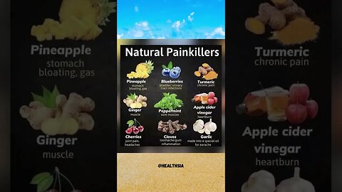 Fruits that are natural pain killers