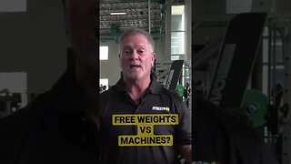 Are Free Weights Better Than Machines? #buildmuscle #exercise #liftweights