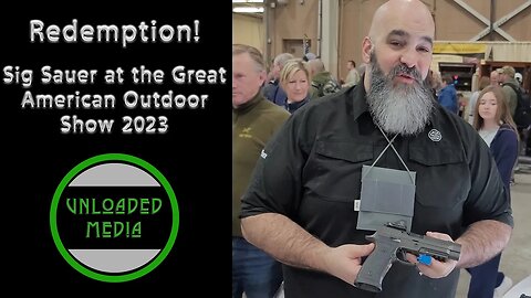Sig P320 AXG Legion at The Great American Outdoor Show 2023