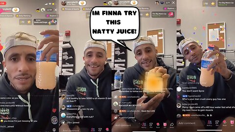 PERCY KEITH TRIES NATTY JUICE? SPEAKS ON MIKE O' HEARN, MACAROOT + HOW HE CREATED HIS DISS SONG!