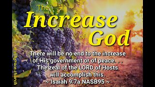 The Increase of God (8) : The Parable of the Talents