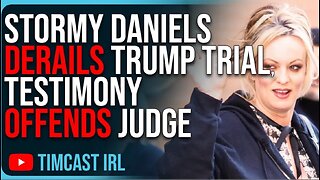 Stormy Daniels Nearly DERAILS Trump Trial Degenerate Testimony OFFENDS Judge Trump WANTS Mistrial