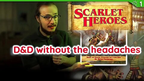 A better alternative to D&D for small groups and solo RPGs | Scarlet Heroes explained in 16 min.