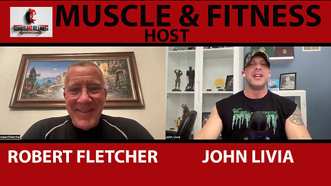 Radio Talk Show Host & Host of MUSCLE and FITNESS Expert ROBERT FLETCHER on Ben & Joe WEIDER #IFBB