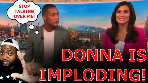 Don Lemon SCREAMS At Female Co-Host And STORMS OFF SET As CNN Ratings Continue To IMPLODE!
