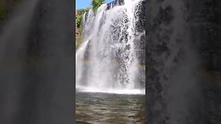 Rainbow waterfall #waterfall #rainbow #beautiful