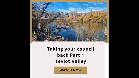 Taking back your councils part 1. Teviot Valley